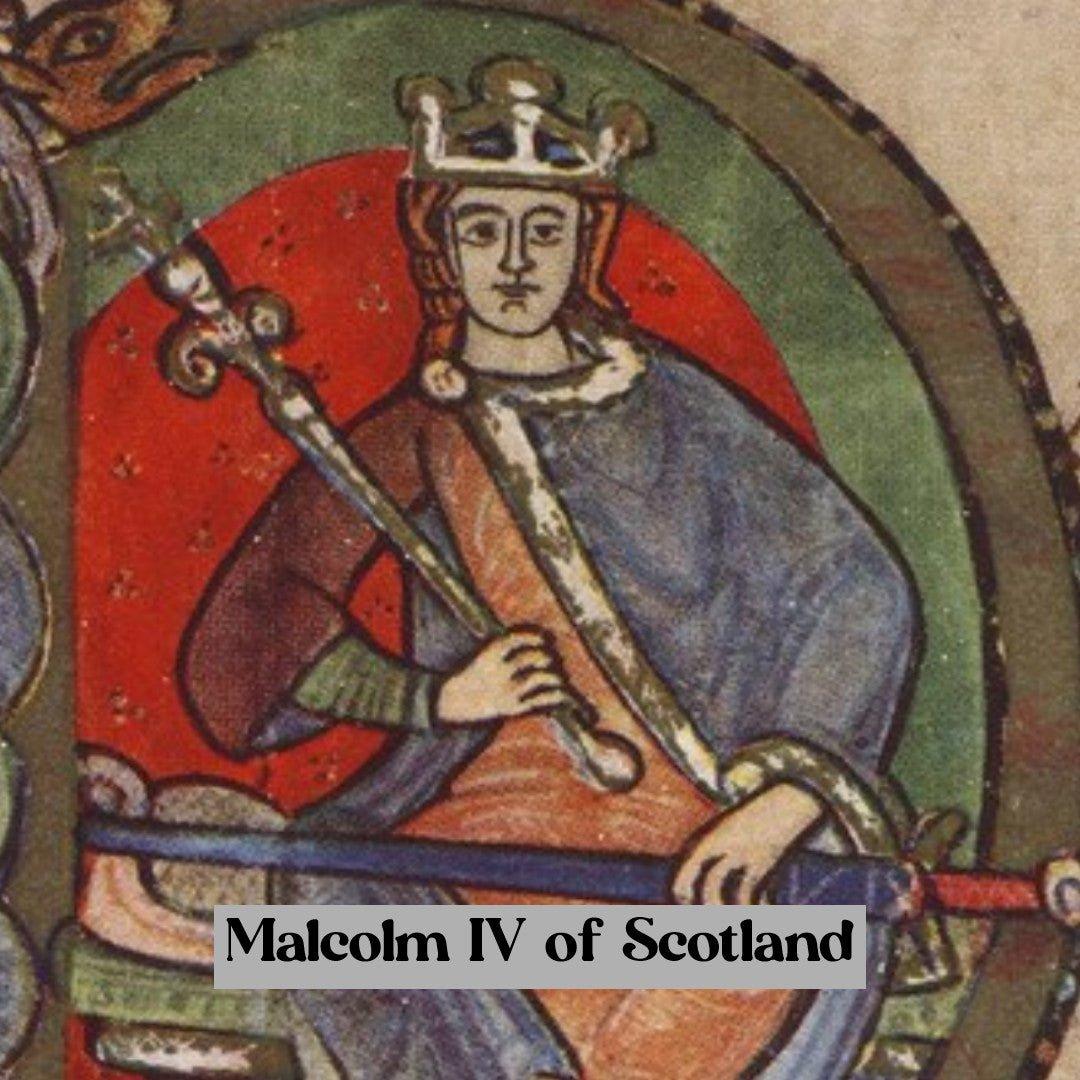 Malcolm IV Becomes King - celticgoods