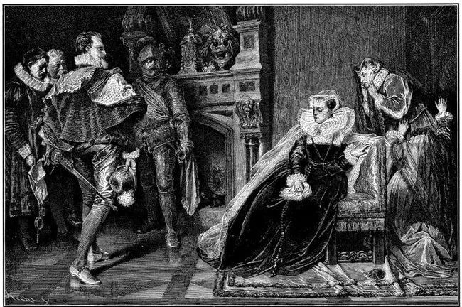 Mary, Queen of Scots - Arrested. - celticgoods