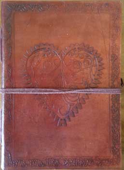 Celtic Leather Journal - Celtic Heart - celticgoods