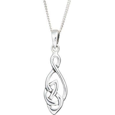 Celtic Woven Knotwork Necklace - celticgoods