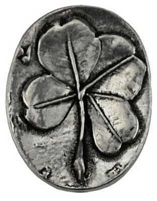 Clover Pocket Stone - celticgoods