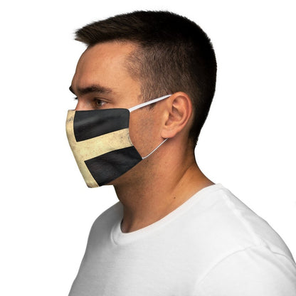 Distressed Cornish Polyester Face Mask - celticgoods
