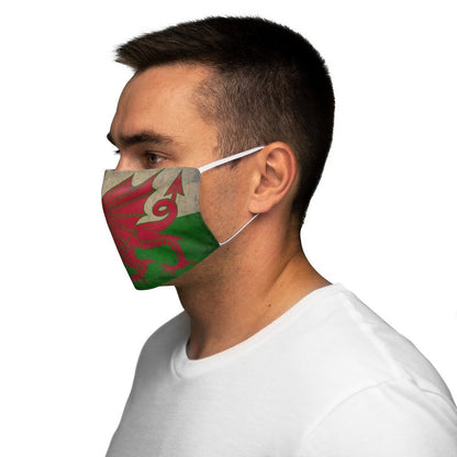 Distressed Welsh Polyester Face Mask - celticgoods