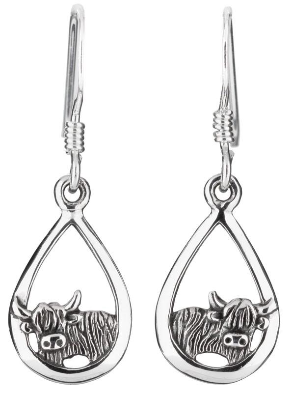 Highland Cow Earrings - celticgoods