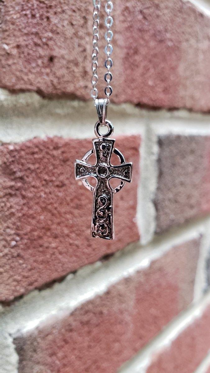 Celtic Cross Pendant Necklace - celticgoods