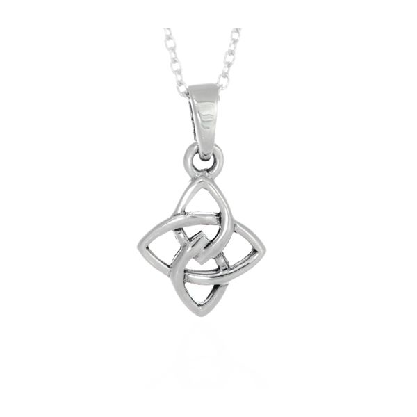 Necklace - Celtic Triquetra Knot Pendant Necklace - celticgoods