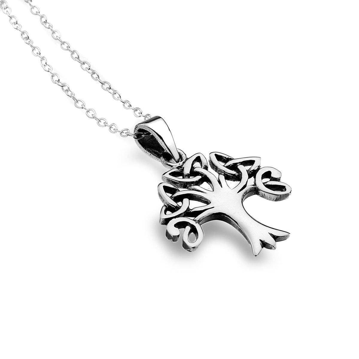 Knotted Celtic Tree of Life Pendant Necklace - celticgoods