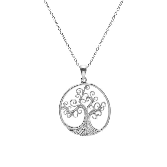Spiral Tree of Life Pendant Necklace - celticgoods