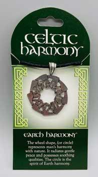 Celtic Earth Harmony Pewter Pendant - celticgoods