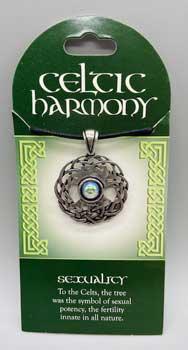 Celtic Harmony Potency Pewter Pendant - celticgoods