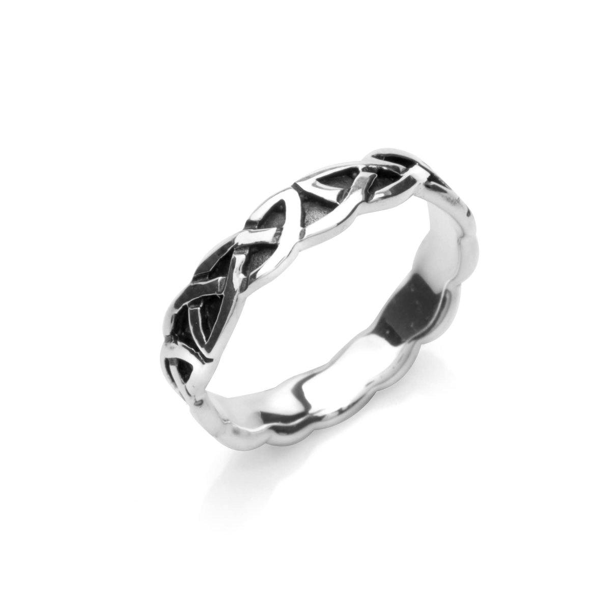 Celtic Pointed Knotwork Ring - celticgoods