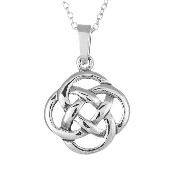 Round Celtic Knot Pendant Necklace – celticgoods
