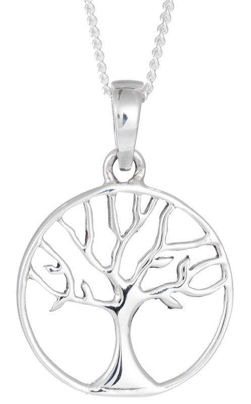Small Round Tree Of Life Necklace - celticgoods