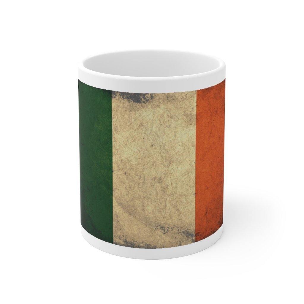 The Ireland Mug - Distressed 11oz - celticgoods