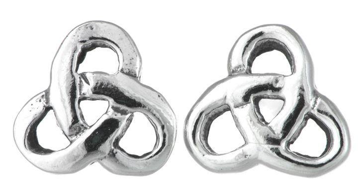 Trinity Knot Stud Earrings - celticgoods